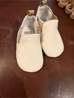 Carter's Newborn Slip-On Shoes LIKE NEW